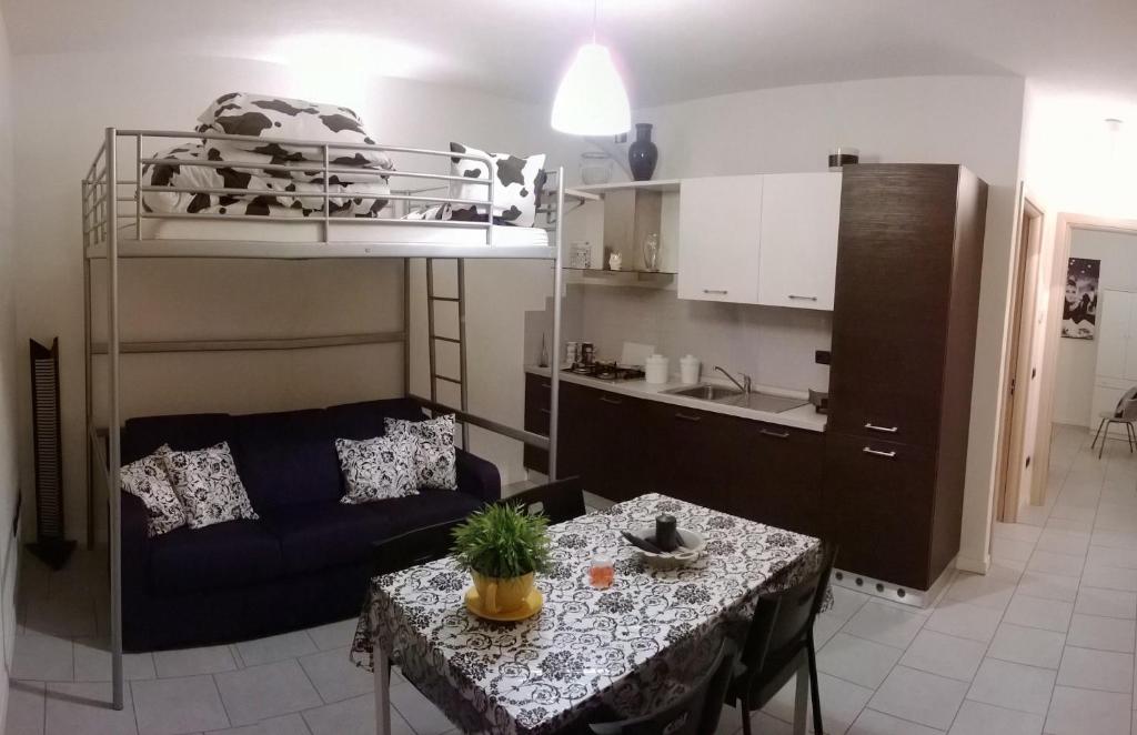 Kuchyň nebo kuchyňský kout v ubytování B&B Zia Vivina