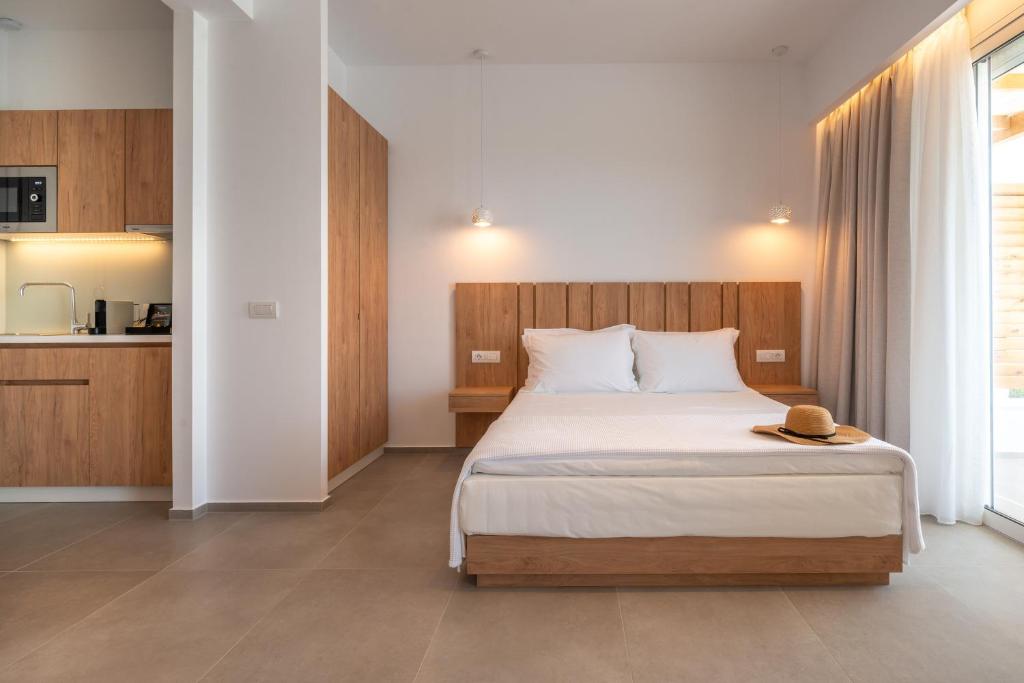 Postel nebo postele na pokoji v ubytování Ninemia Luxury Residence