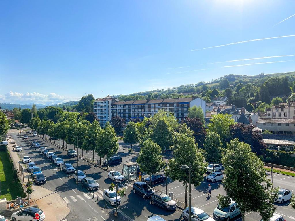 Výhľad na hory alebo výhľad na hory priamo z apartmánu