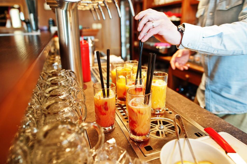 Bebidas en Hotel Drnholec