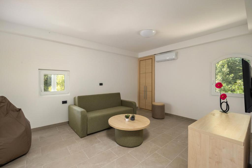 Posezení v ubytování Hotel Delfin