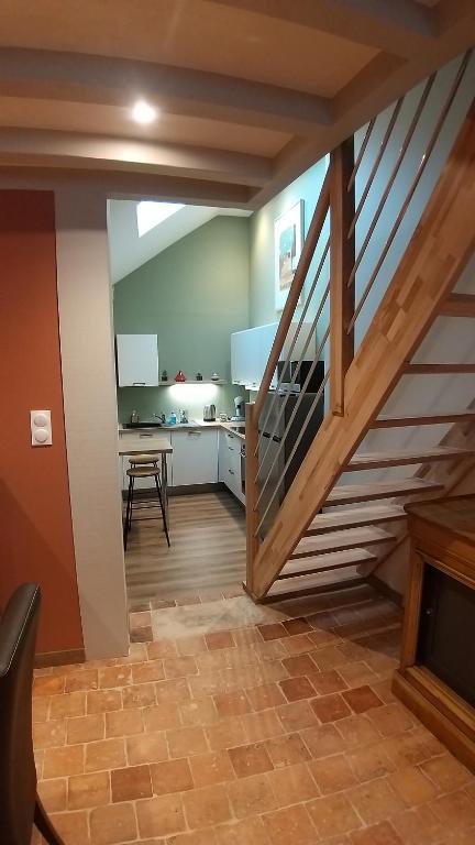 Kuchyňa alebo kuchynka v ubytovaní Maison Coeur de Sancerre