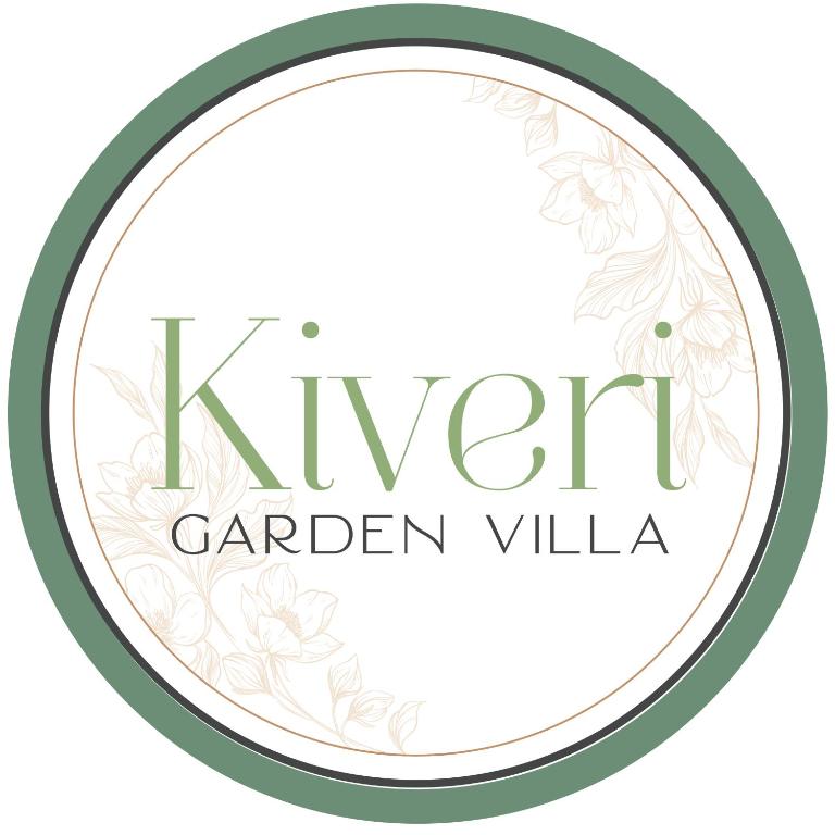 a logo for a garden villa at Kiveri Garden Villa in Kiveri