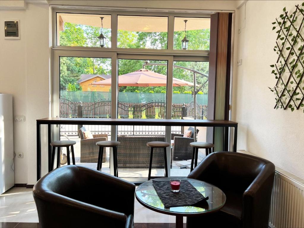 Posezení v ubytování Majap hostel
