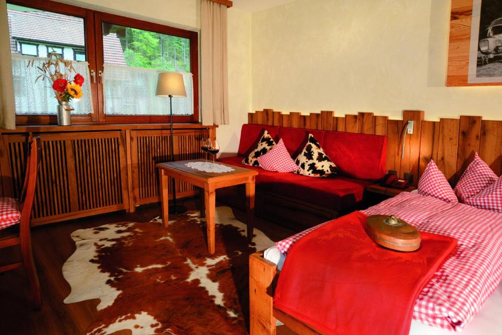 Posezení v ubytování Schwarzwaldhotel Klumpp