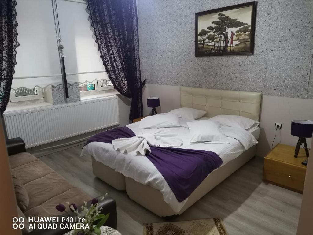 Postel nebo postele na pokoji v ubytování Ipekyolu Garden