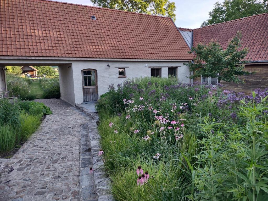 Zahrada ubytování Nachtegael Zomerhuis, idyllische woning in de Vlaamse Ardennen