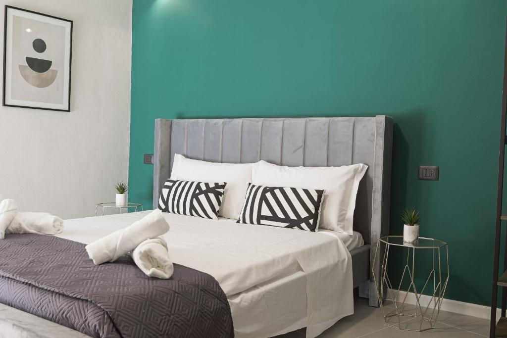 Postel nebo postele na pokoji v ubytování Chianu Palì - Guest Rooms camera Agrigento