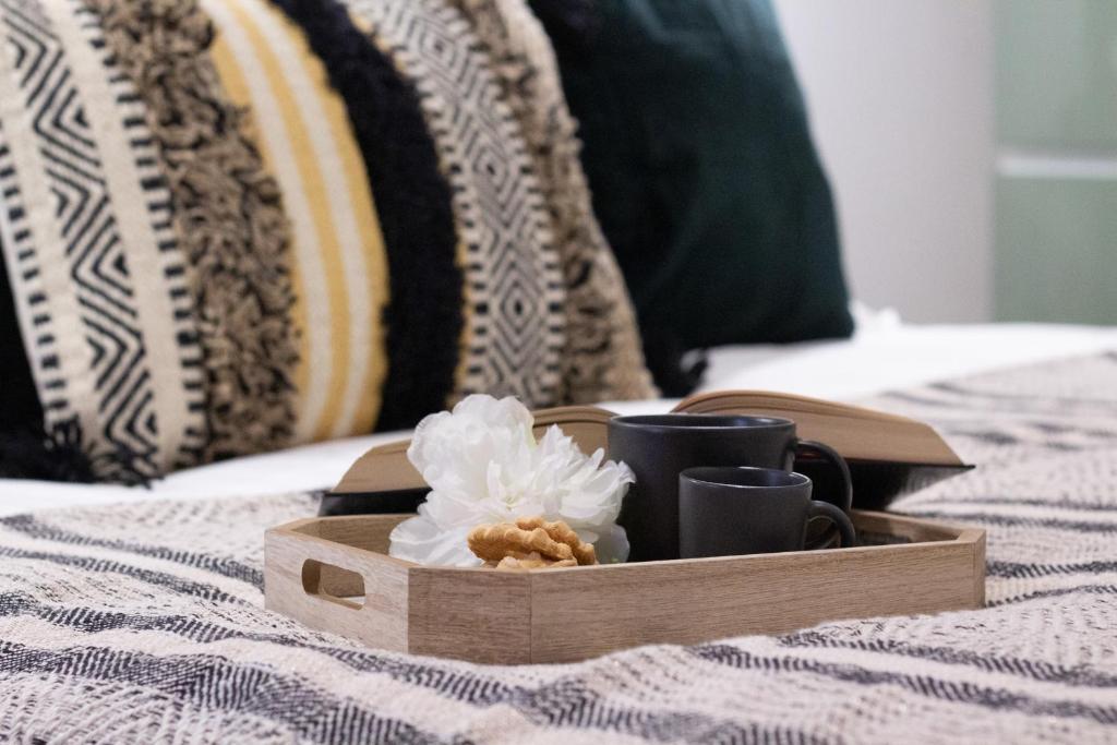 Posteľ alebo postele v izbe v ubytovaní Salvia by PortofinoHomes