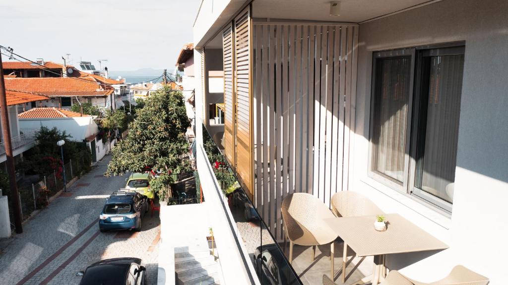 Balkón nebo terasa v ubytování Evitel Luxury Living