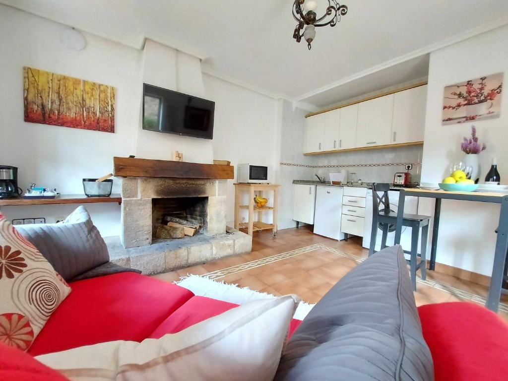 Una cocina o zona de cocina en Apartamentos Nevandi