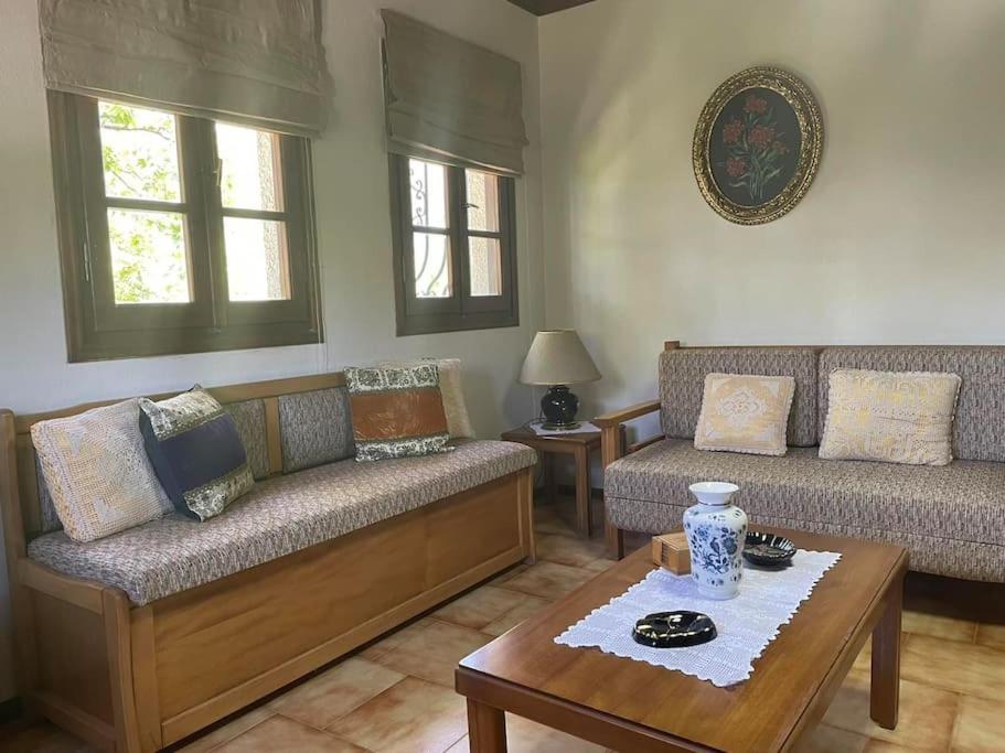 Posezení v ubytování Mr Apostolos Guesthouse
