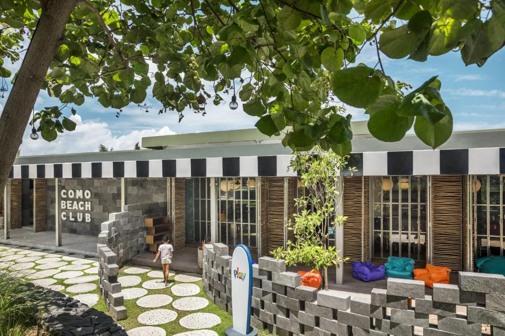 a rendering of the front of a beach club building at COMO Uma Canggu in Canggu