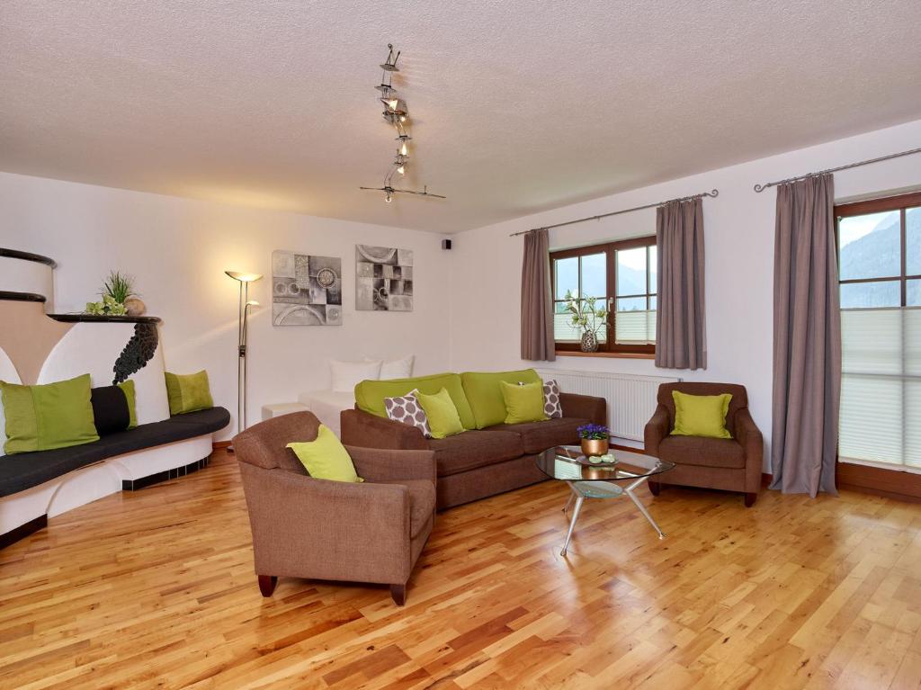 Posezení v ubytování Landhaus Ötztalblick