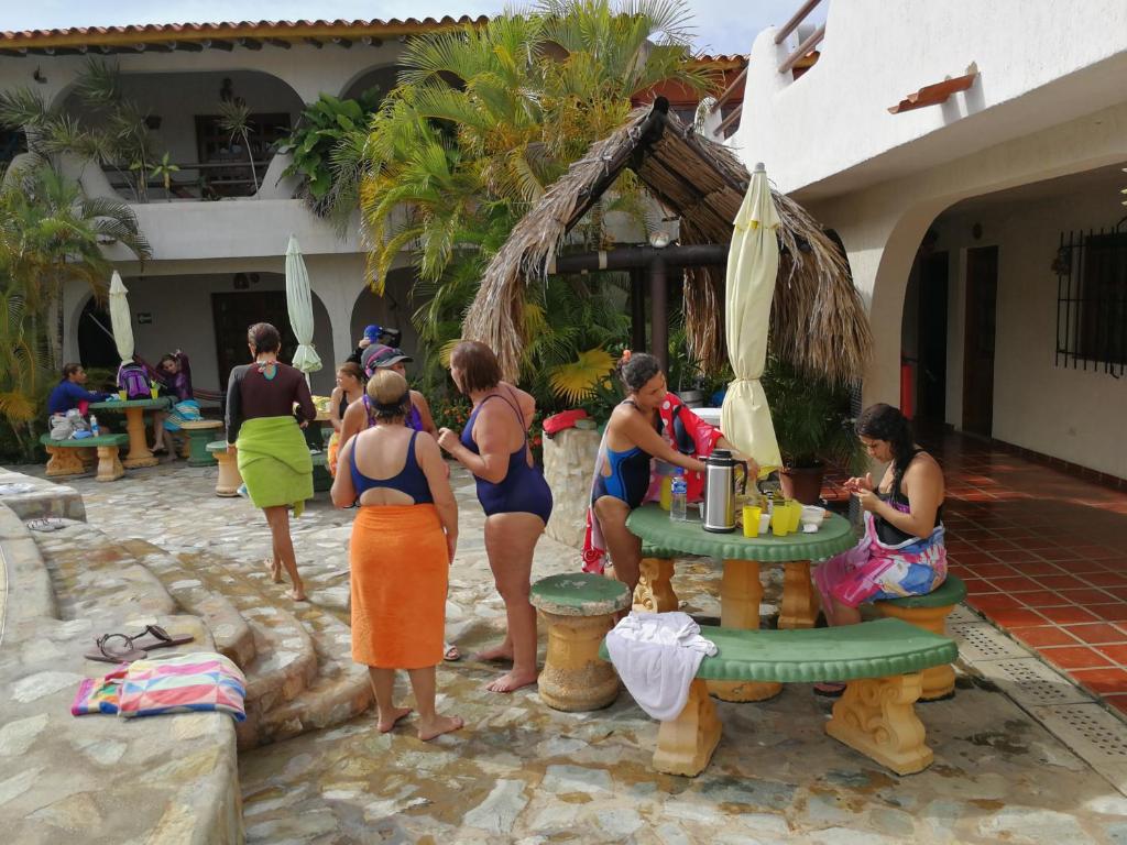 Posada Las Ross - Chambre Double Avec Vue De La Piscine