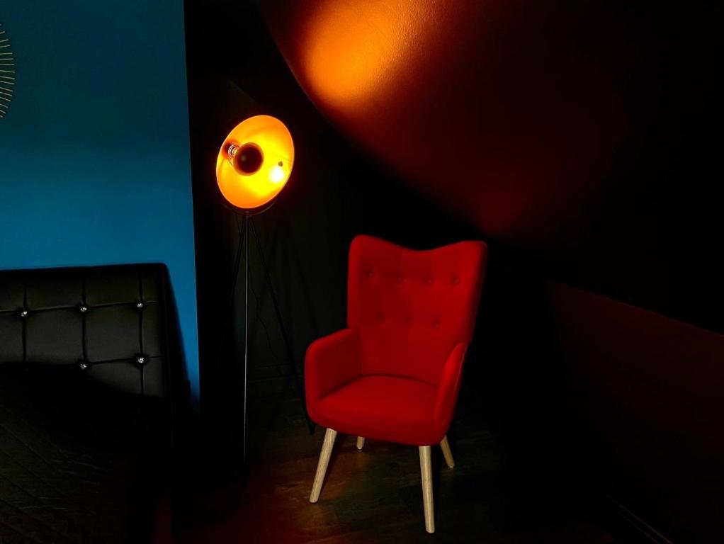 Posedenie v ubytovaní LoveRoom avec SPA privatif Plélo