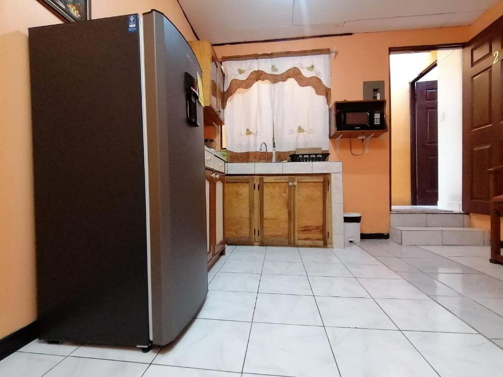 Kuchyň nebo kuchyňský kout v ubytování Marta's Guesthouses, apartamentos con entrada autonoma