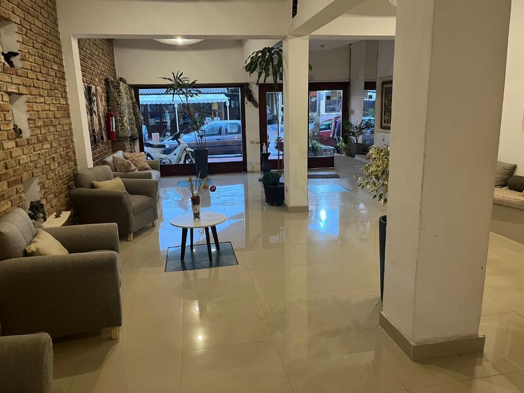 Posezení v ubytování Hotel Lujan
