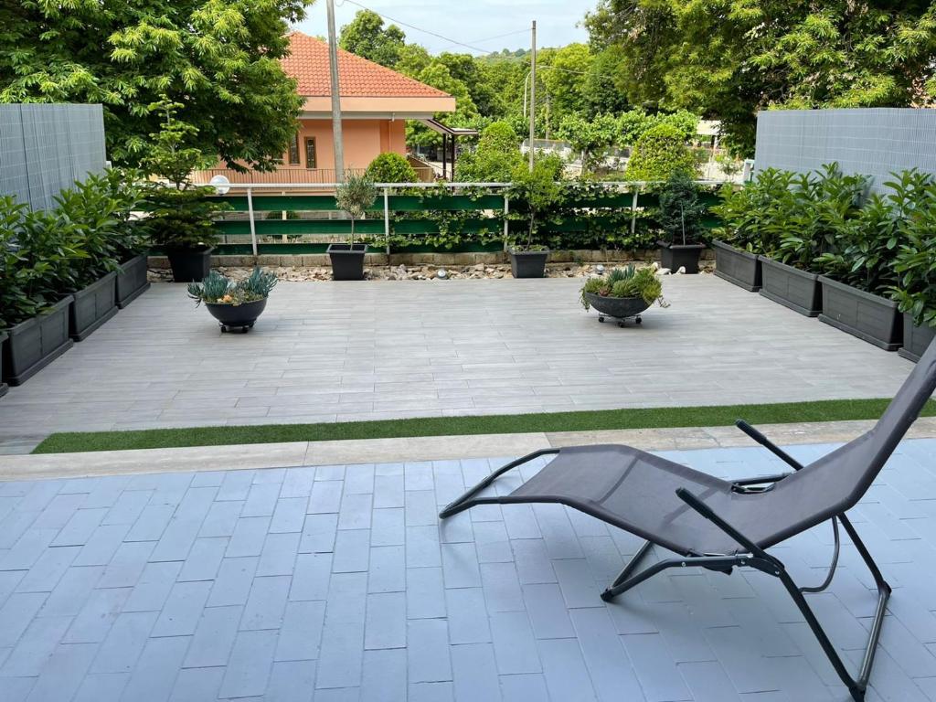 A garden outside Belappart