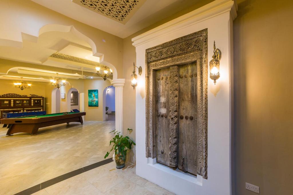 Biliár nebo kulečník v ubytování Tembo Palace Hotel