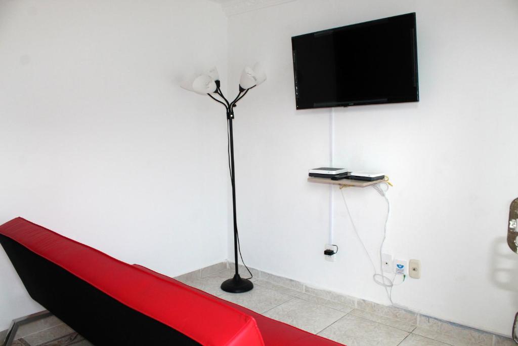 TV a/nebo společenská místnost v ubytování Green House Habitaciones