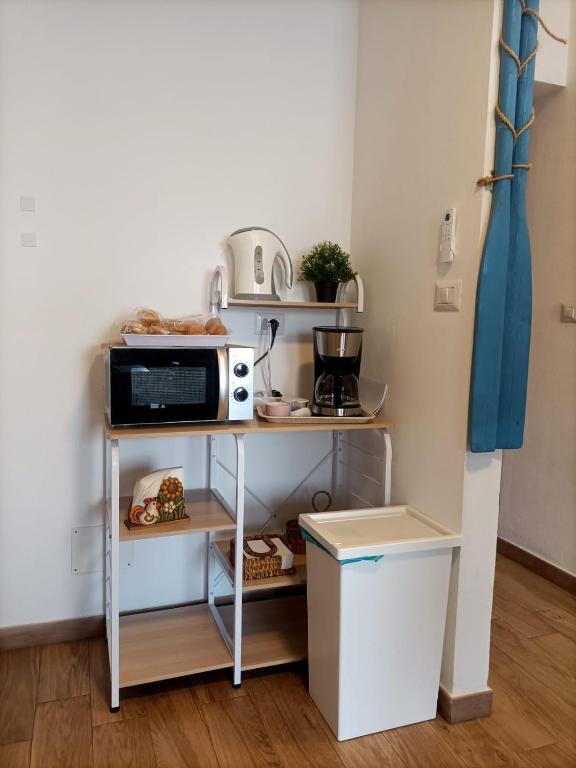 Kuchyň nebo kuchyňský kout v ubytování SeeonSea Apartment