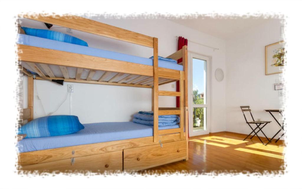 Postel nebo postele na pokoji v ubytování Hostel Oktarin