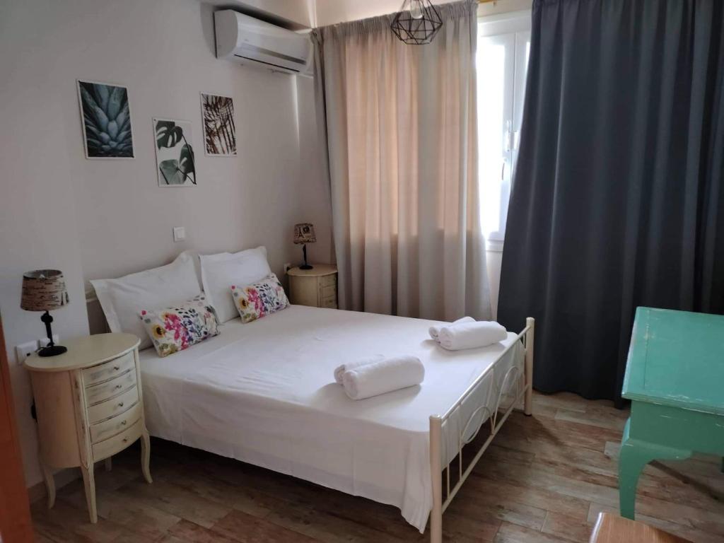 Postel nebo postele na pokoji v ubytování KLADIS HOME