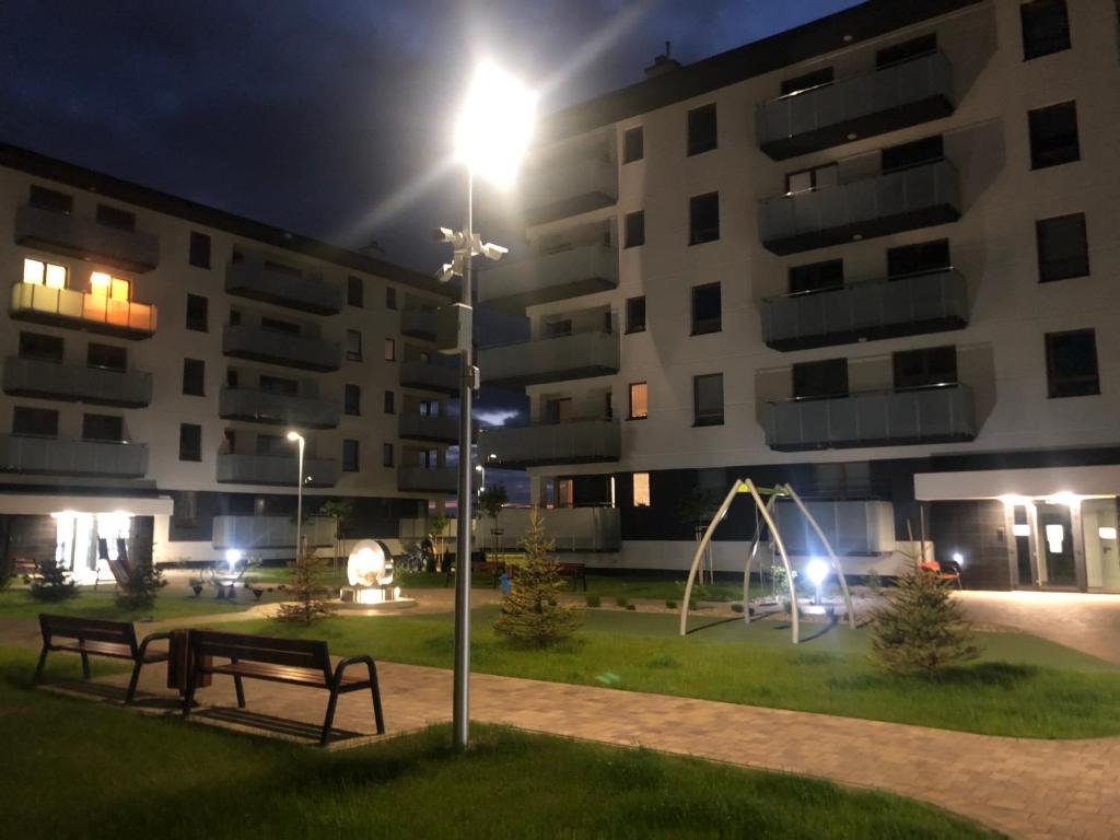 Budova, v ktorej sa apartmán nachádza