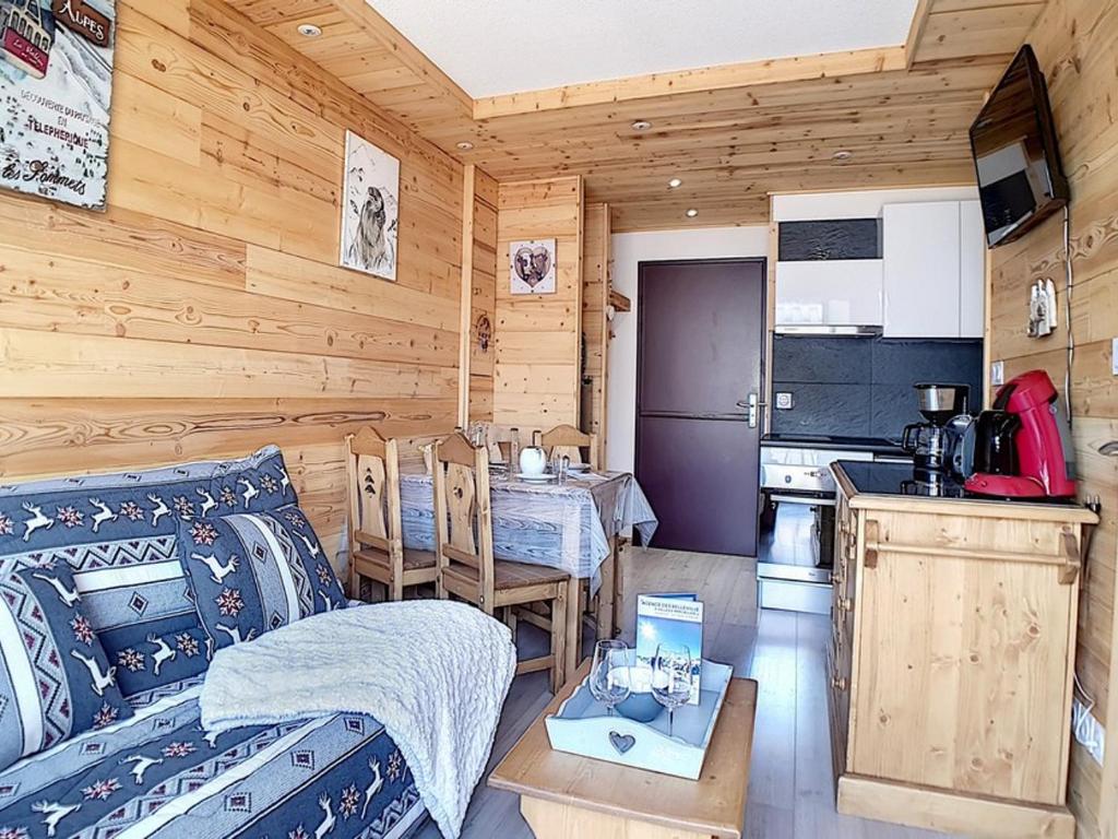 Appartement rénové, ski aux pieds, terrasse, 2 pièces, 4 personnes - FR-1-344-906 - Housity