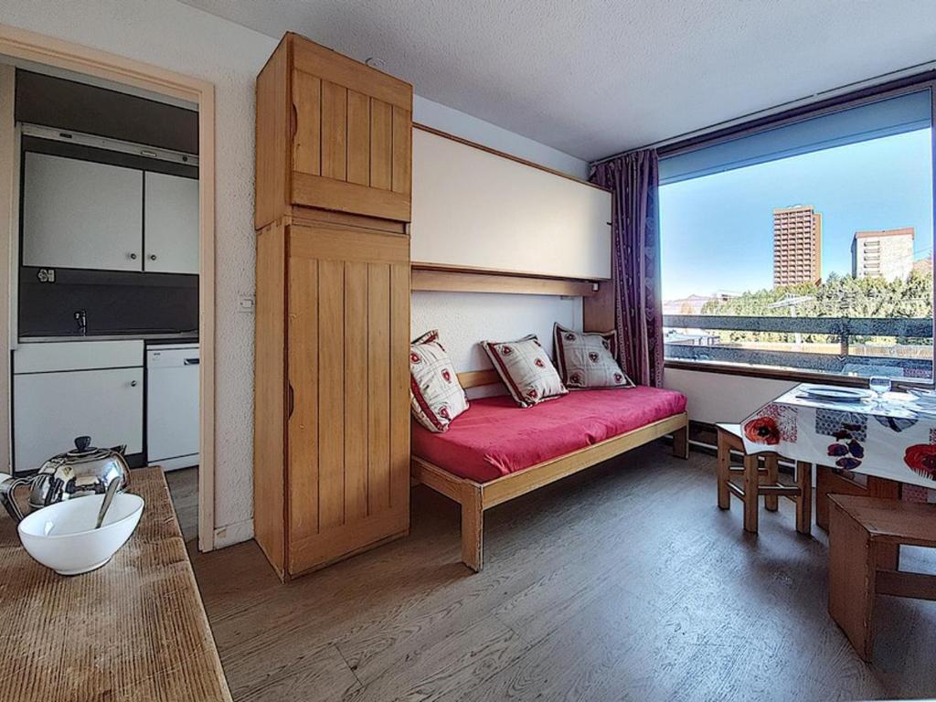Appartement cosy au pied des pistes, 4 pers, balcon - FR-1-344-920