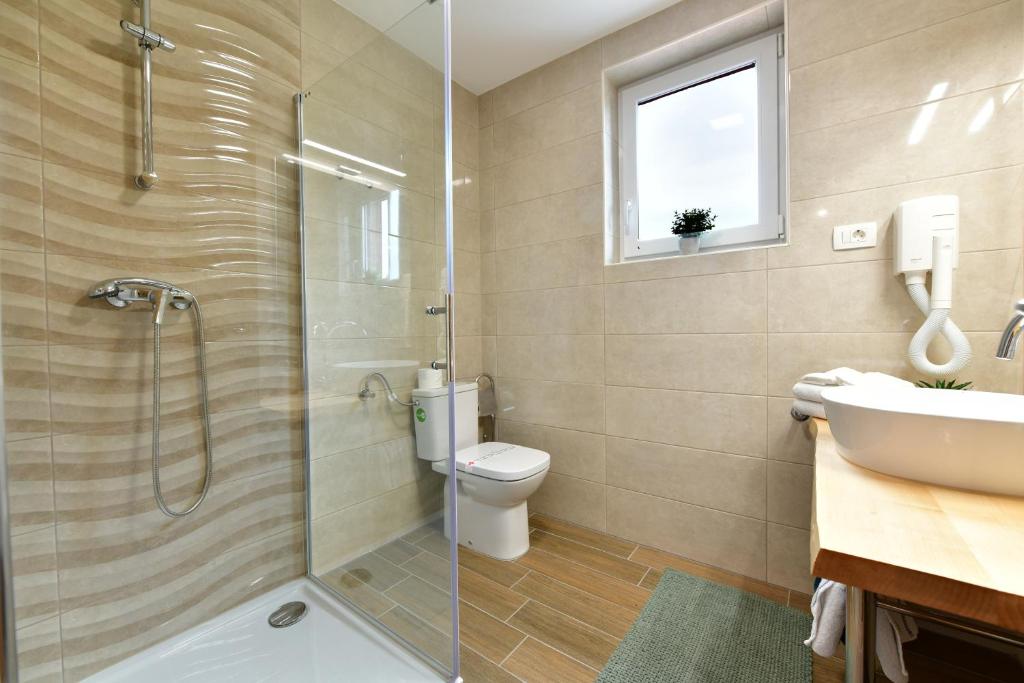 Koupelna v ubytování House Bela vido