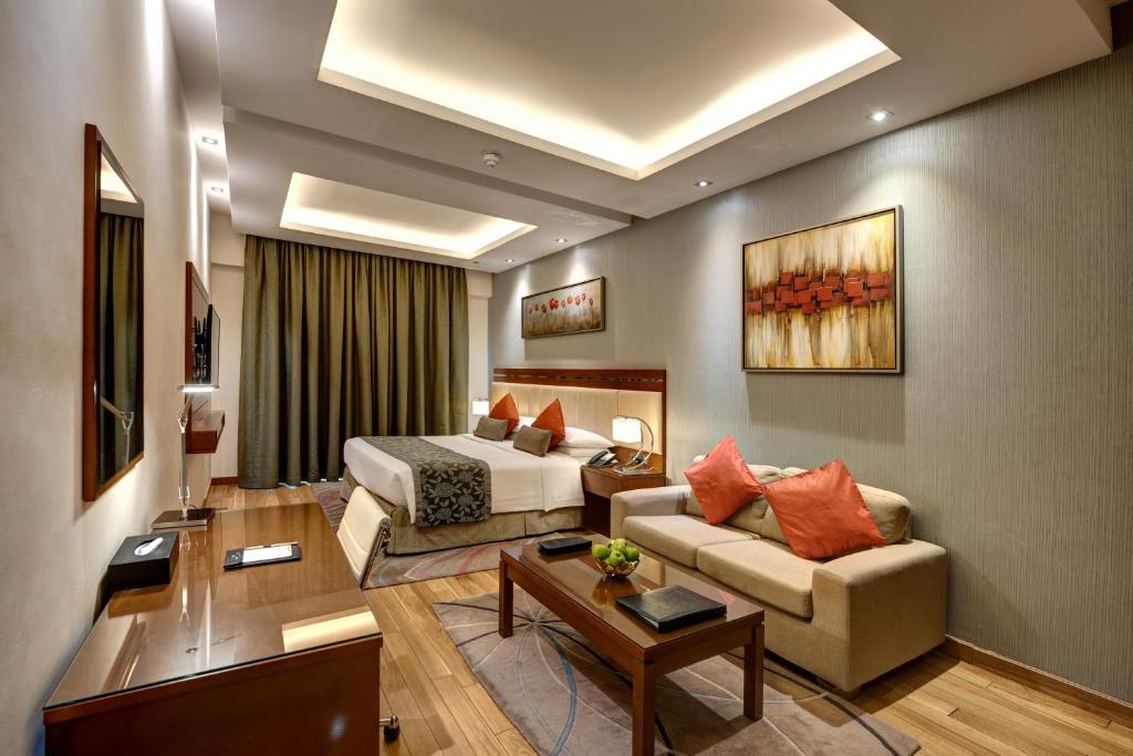 فضای داخلی Rose Park Hotel Al Barsha, Opposite Metro Station در دبی - تصویر ۳
