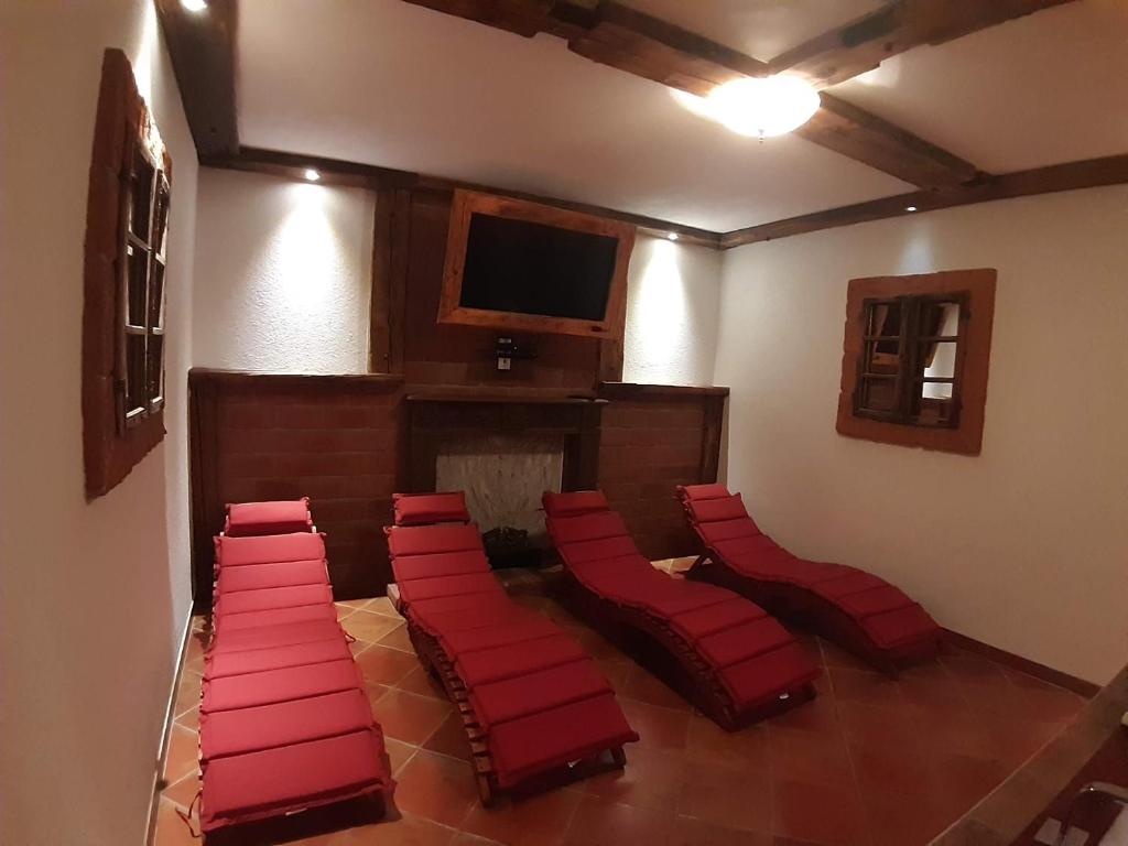 Posezení v ubytování Schönberghütte