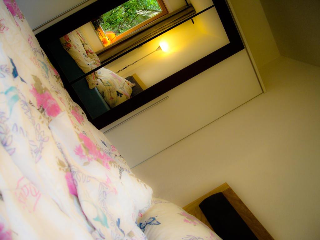 Postel nebo postele na pokoji v ubytování Appartement Birgla