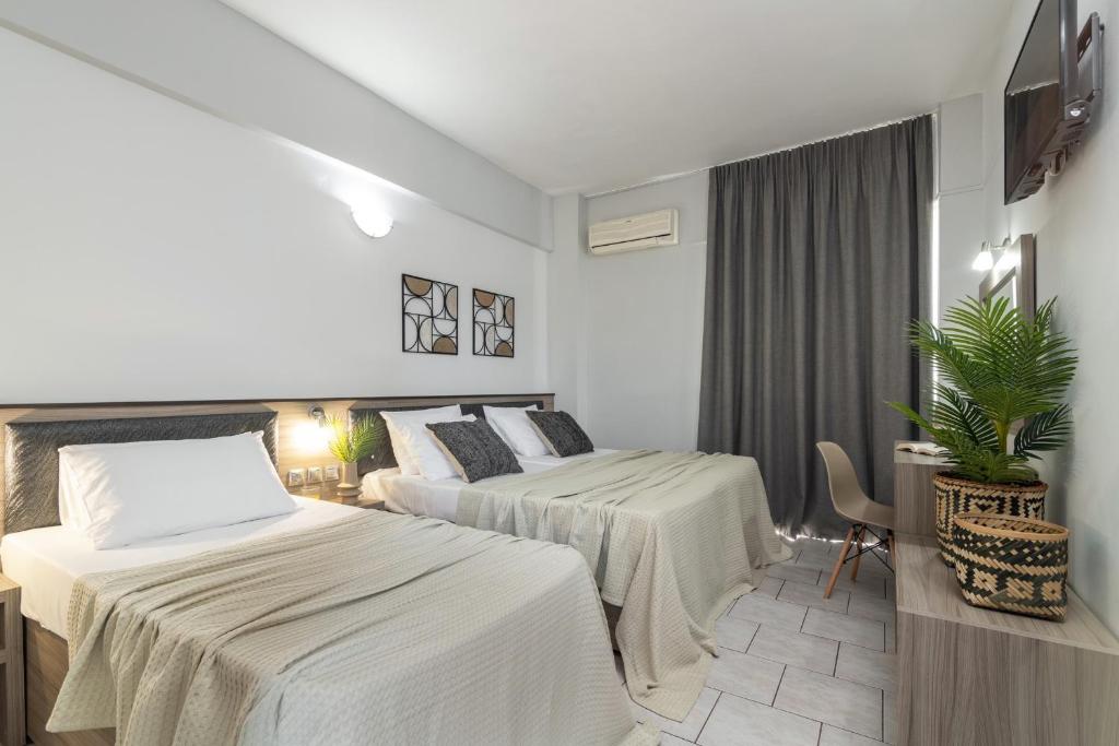 Postel nebo postele na pokoji v ubytování Rivulet Apartments