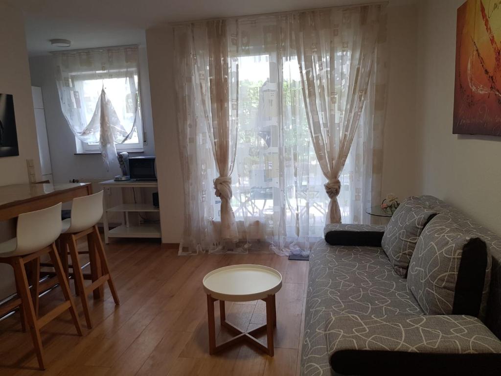 Posezení v ubytování Apartment Metzingen City