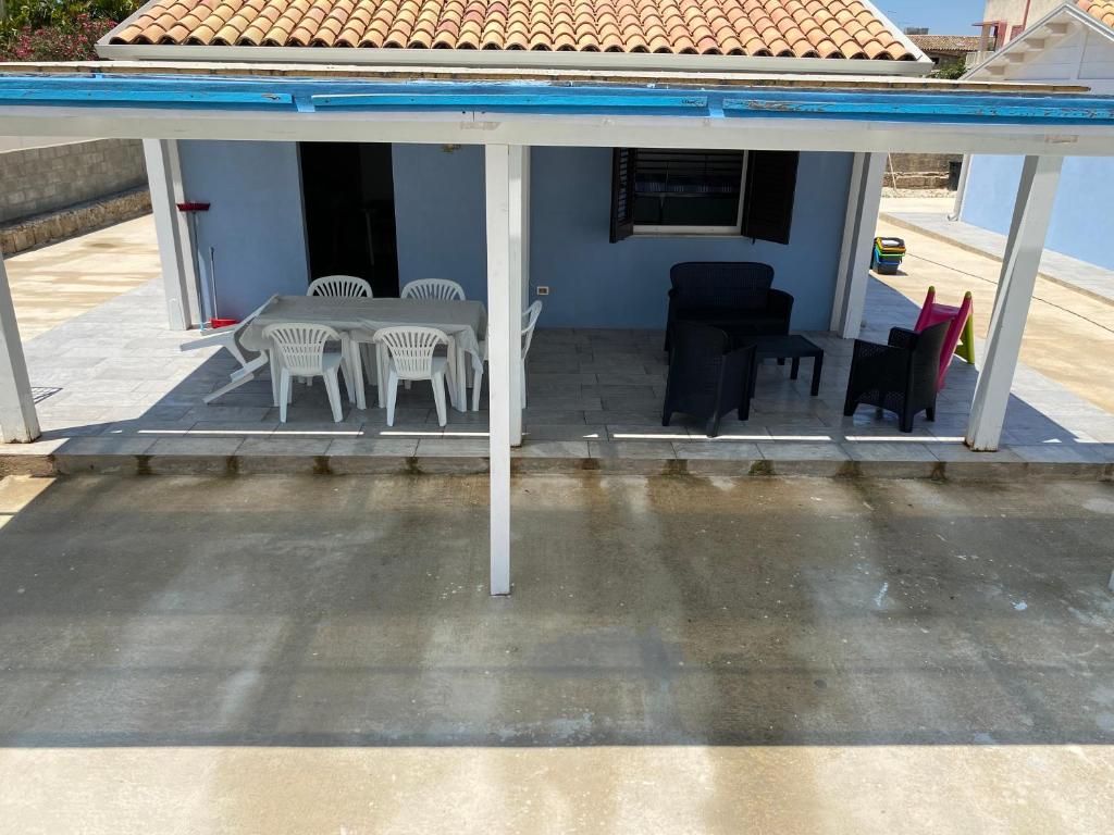 Balkón nebo terasa v ubytování Casa azzurra