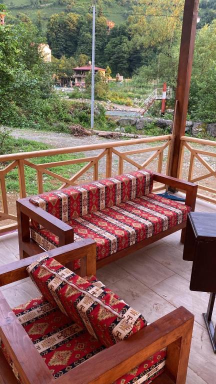 Balkón nebo terasa v ubytování Zeytin Villa Apart