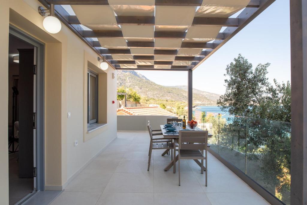 Balkon lub taras w obiekcie Studios Limnionas