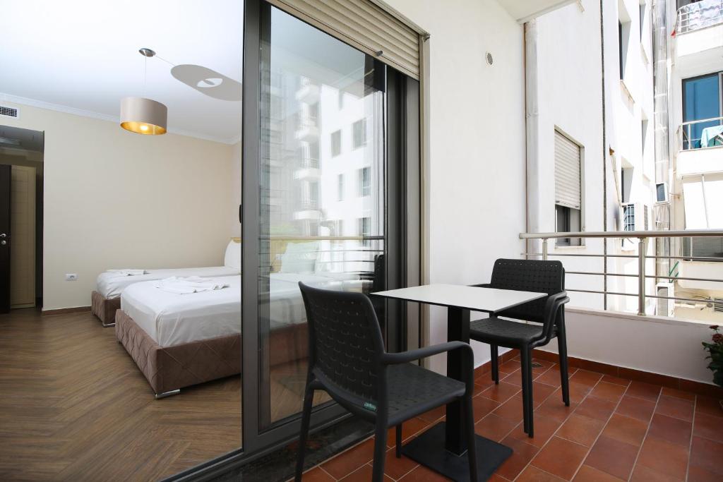 Postel nebo postele na pokoji v ubytování Hotel Summer Stars