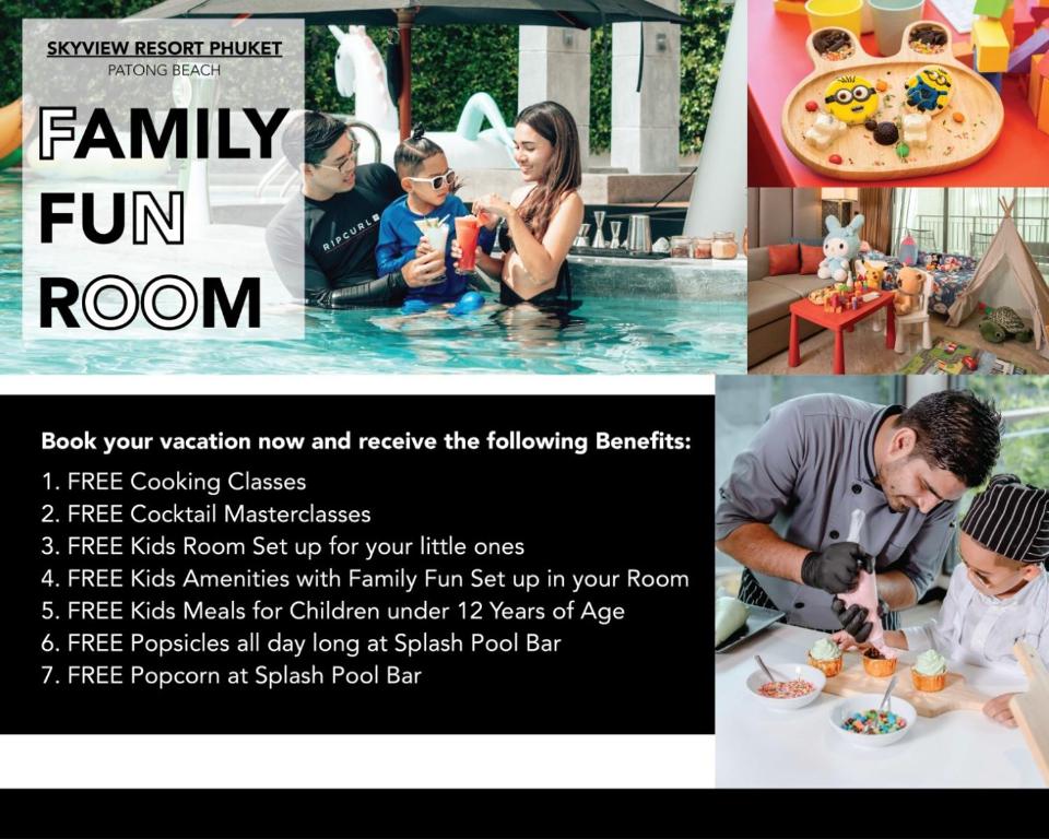 SKYVIEW Resort Phuket Patong Beach - Suite De Diversión Familiar