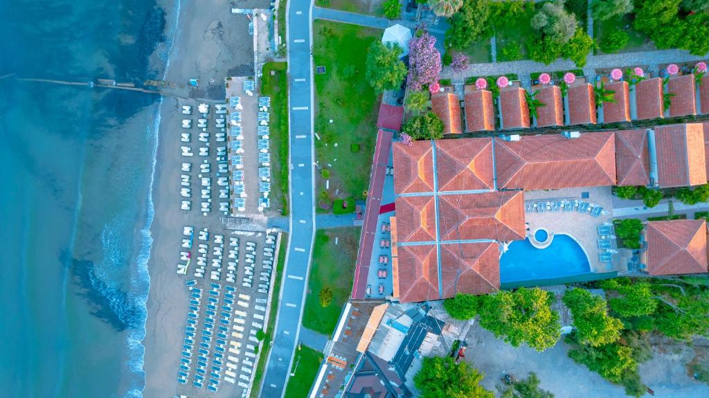 Nespecifikovaný výhled na moře nebo výhled na moře při pohledu z hotelu
