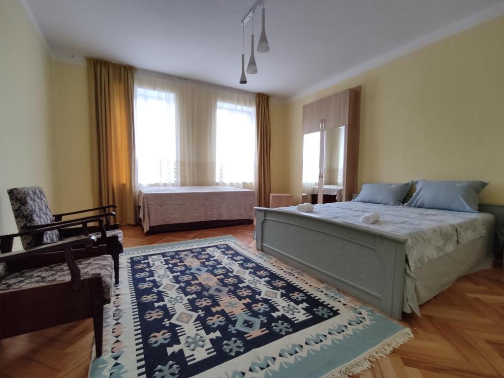 Postel nebo postele na pokoji v ubytování Aloni Green Acres