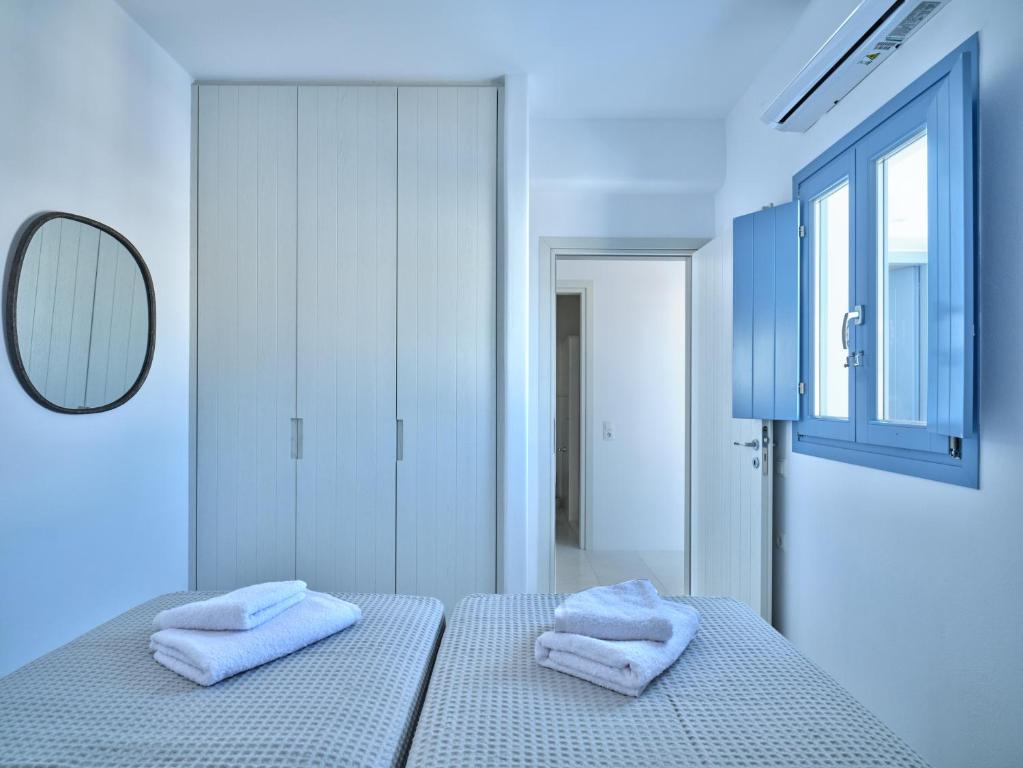 Posteľ alebo postele v izbe v ubytovaní Etherio Apartment V