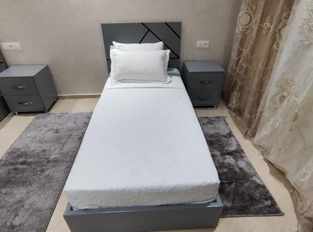 Postel nebo postele na pokoji v ubytování Appartments Achahbar