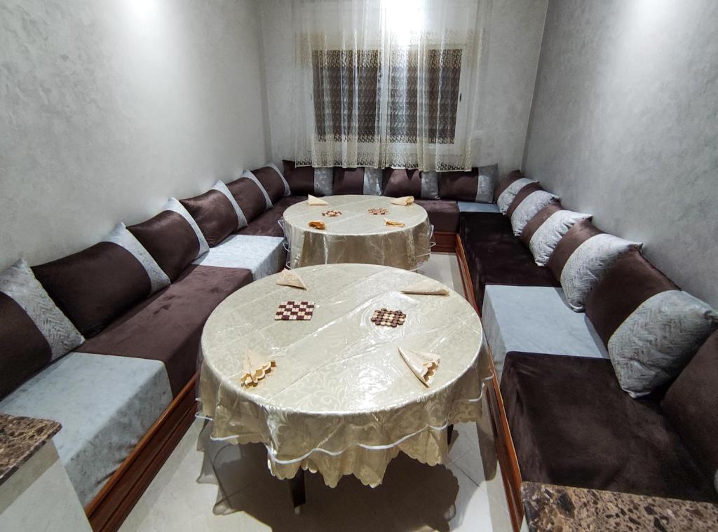 Posezení v ubytování Appartments Achahbar