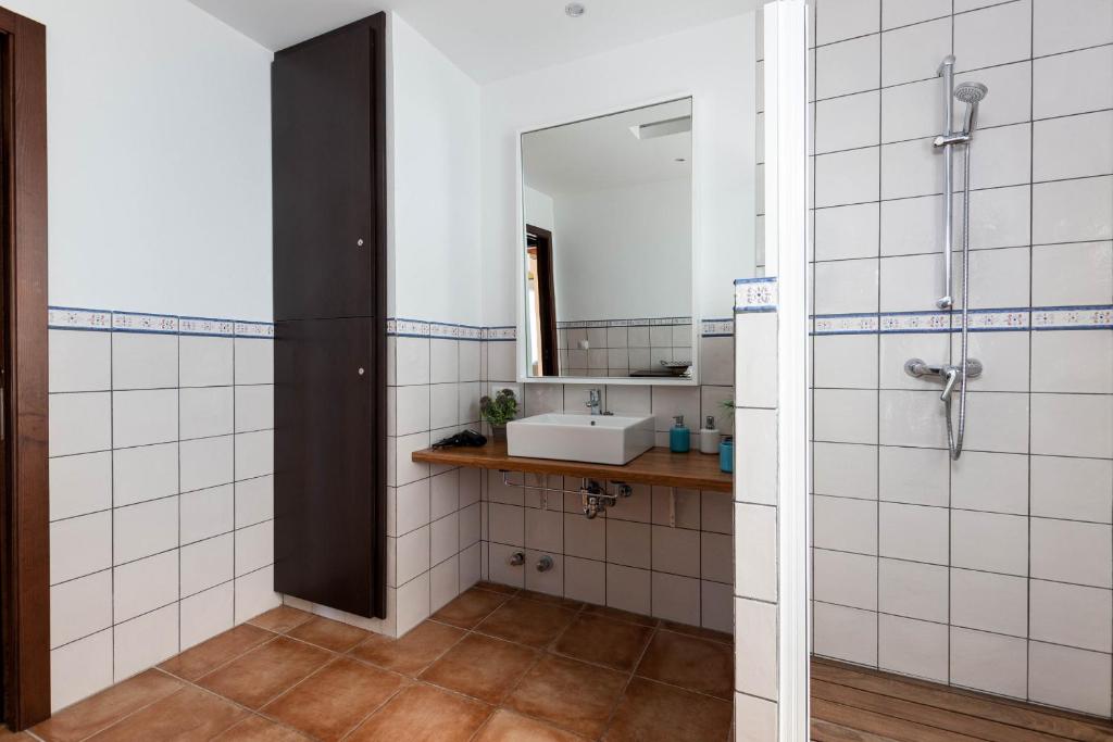 Koupelna v ubytování YourHouse Romani Villa
