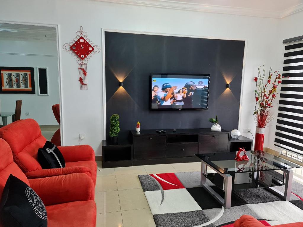Darntl Three Bedroom Furnished Apartment inside Suncity Garden Estate