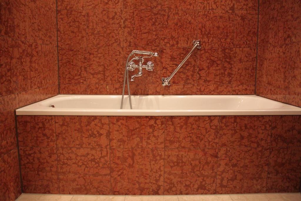 Koupelna v ubytování Hotel Deutscher Kaiser